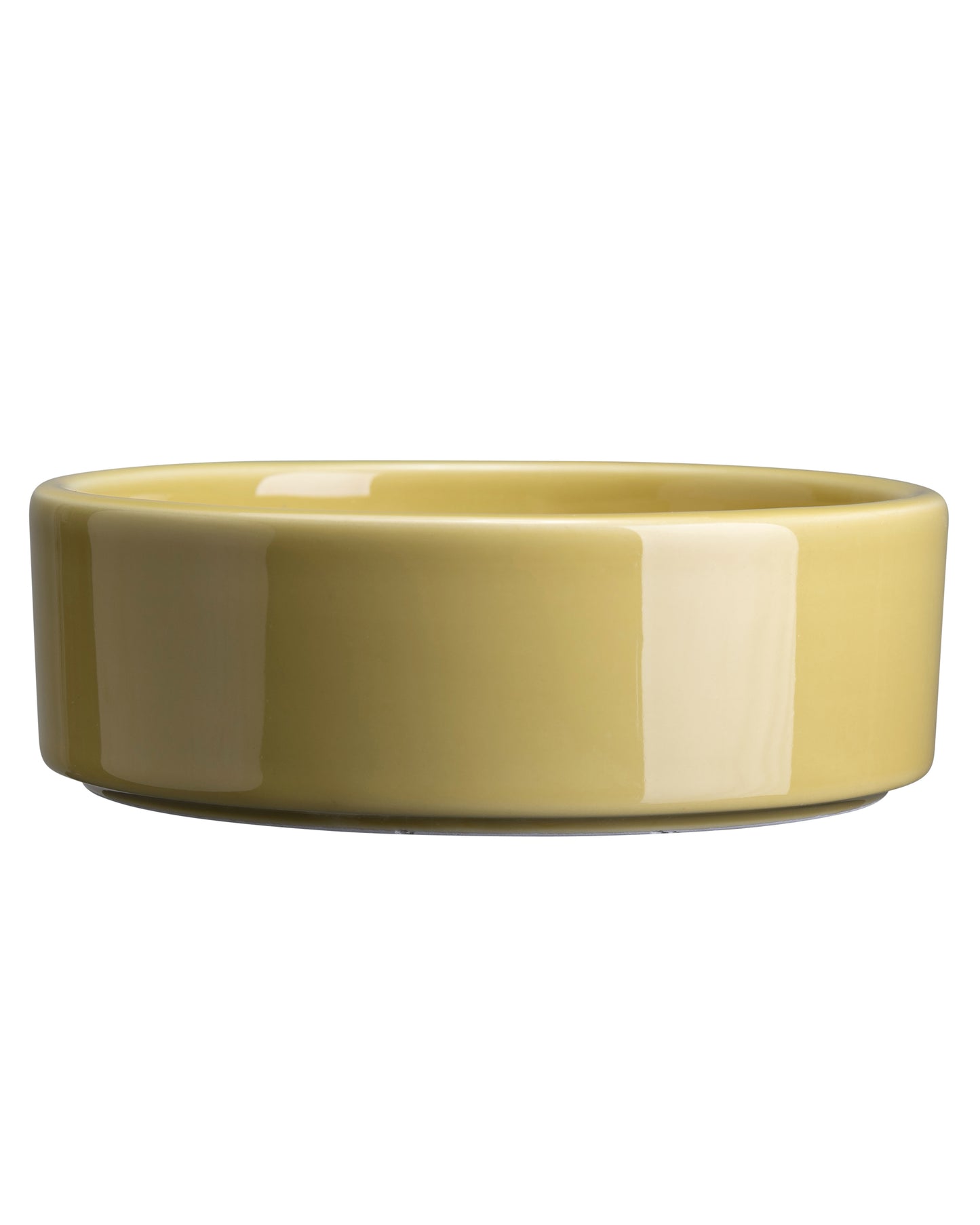 Hoff Glazed Saucer - Pale Yellow