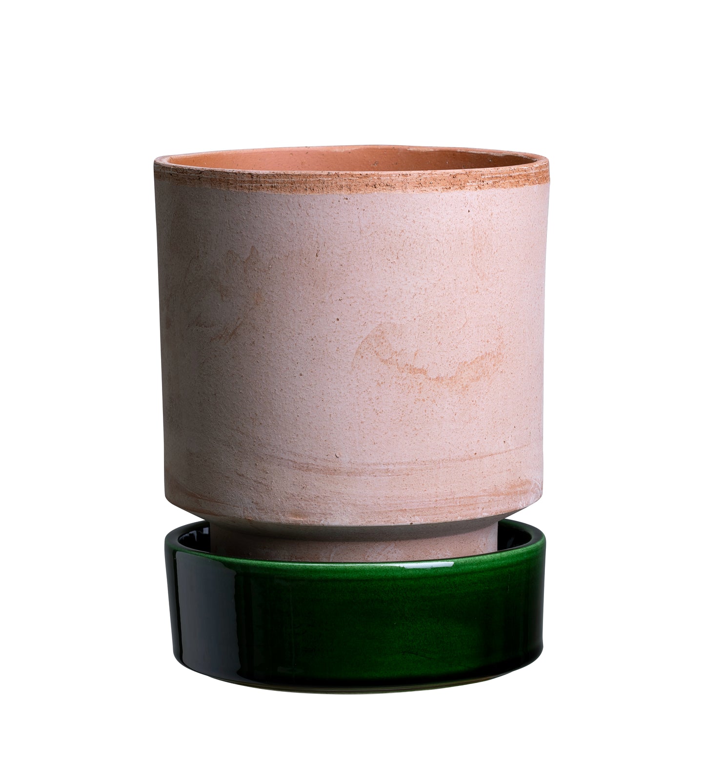 Hoff Glazed Saucer - Emerald Green