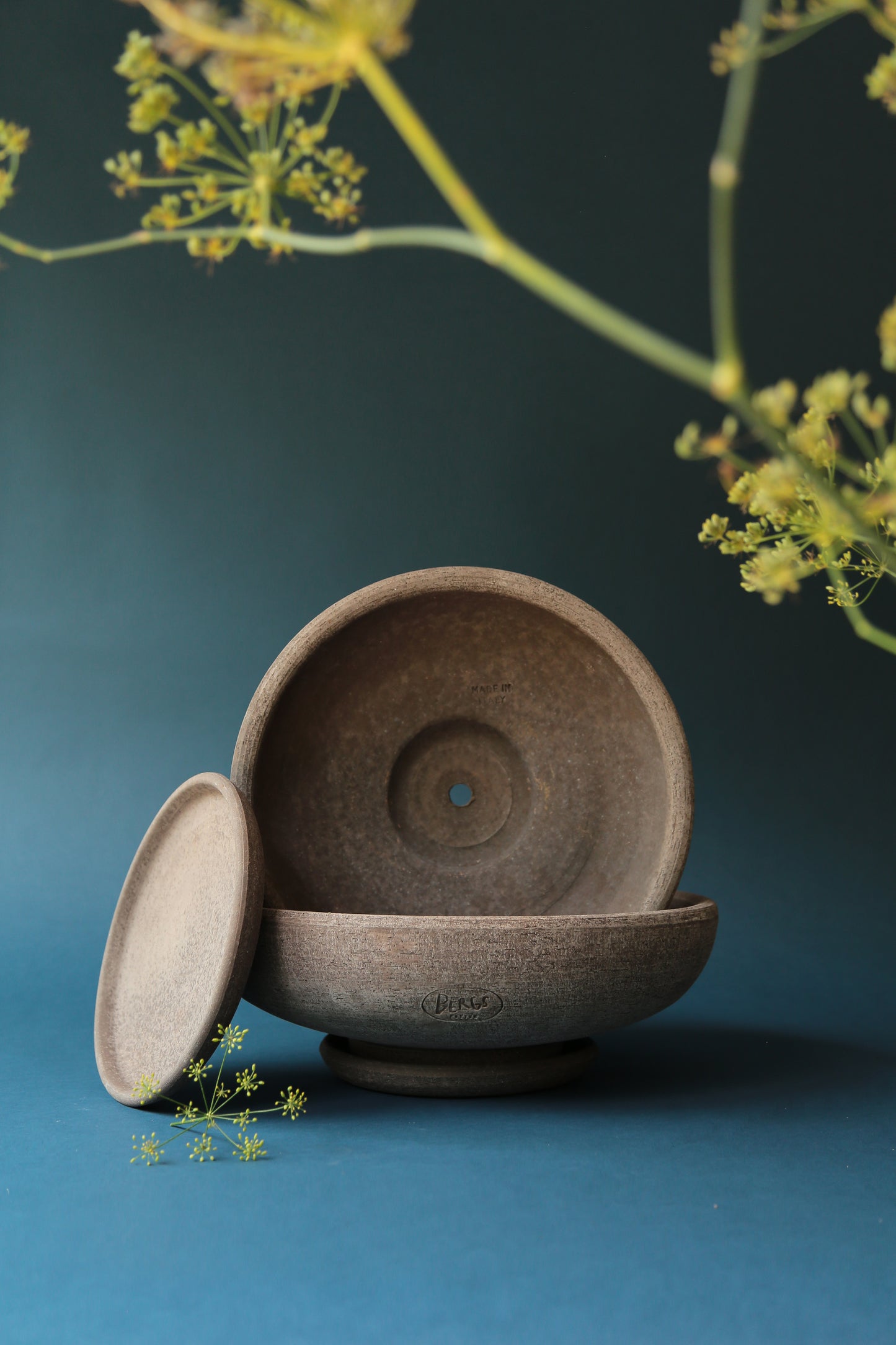 Ada Bowl & Saucer  - Grey