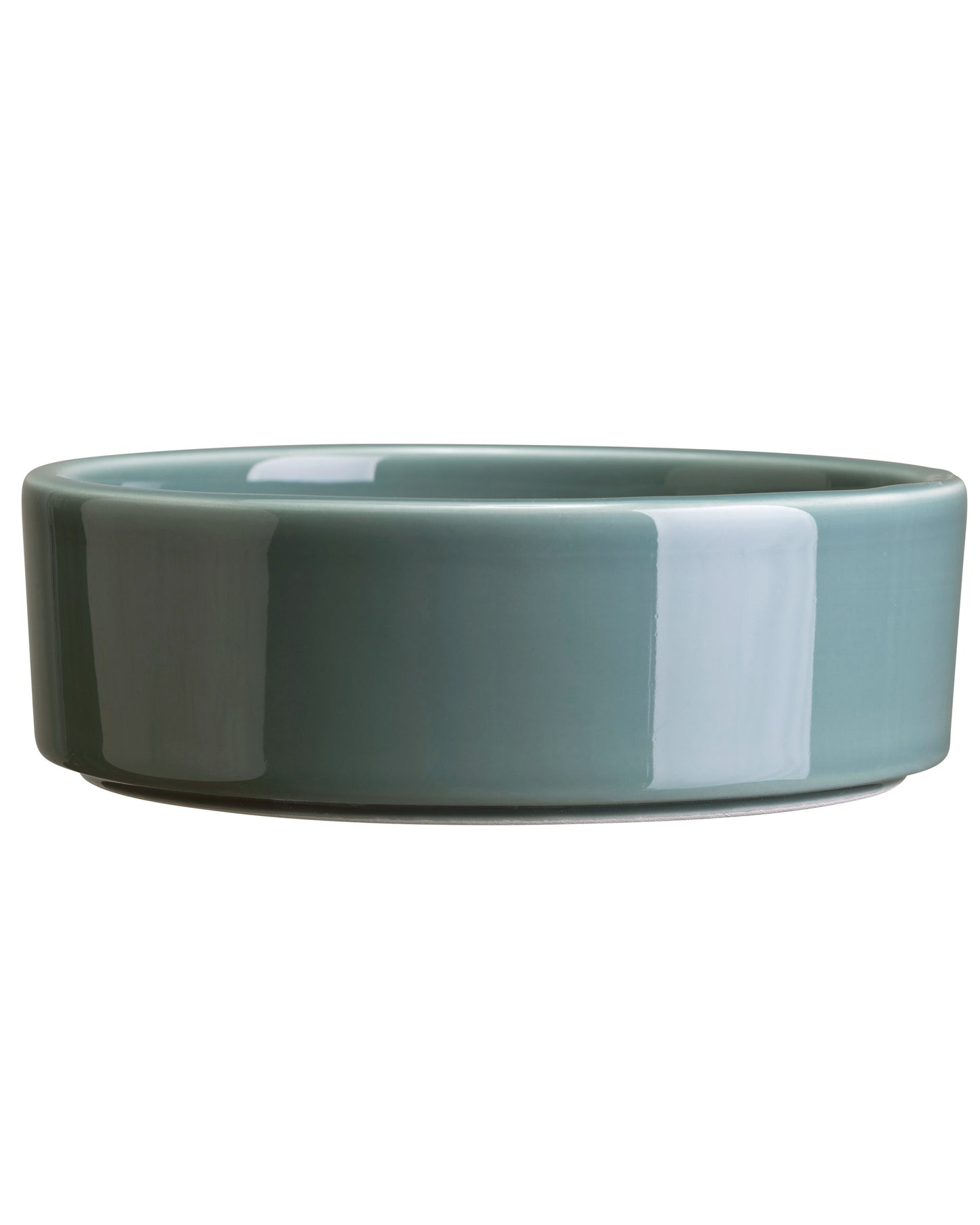 Hoff Glazed Saucer - Misty Blue