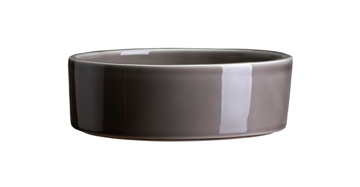 Hoff Glazed Saucer - Pearl Grey