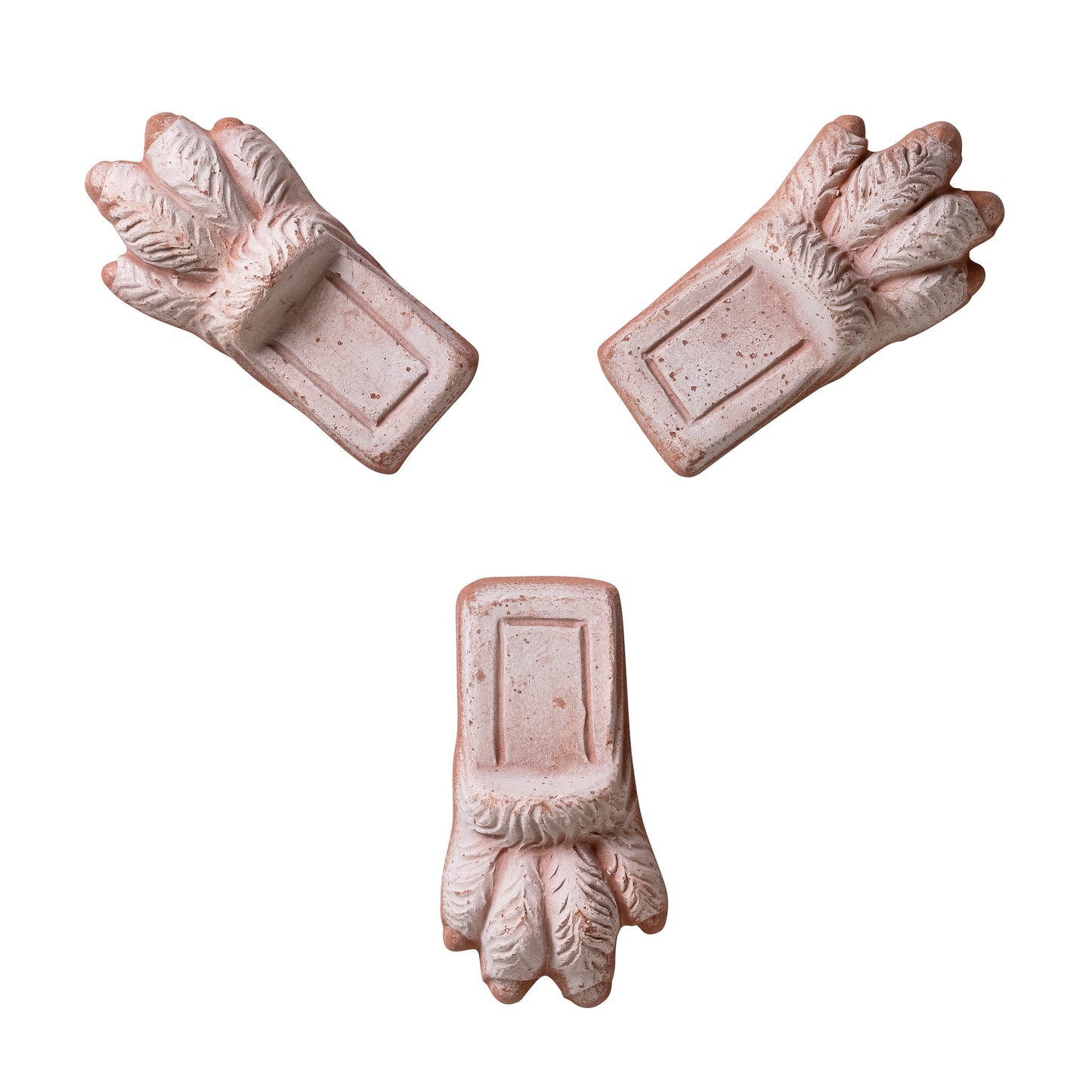 Terracotta Pot Feet - Rosa