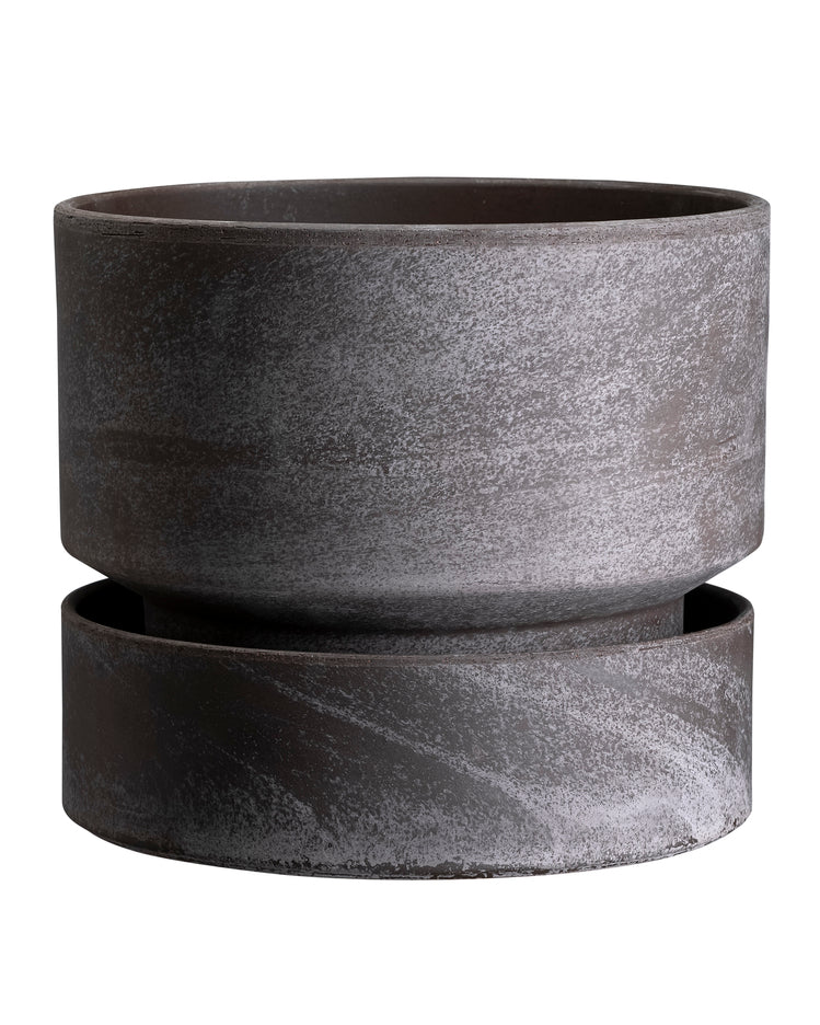 Hoff Raw Saucer - Grey