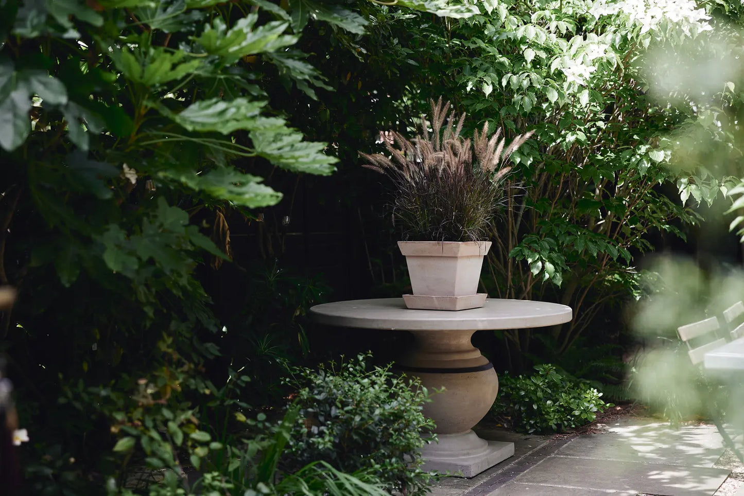 Gaia Raw Rosa Pot & Saucer